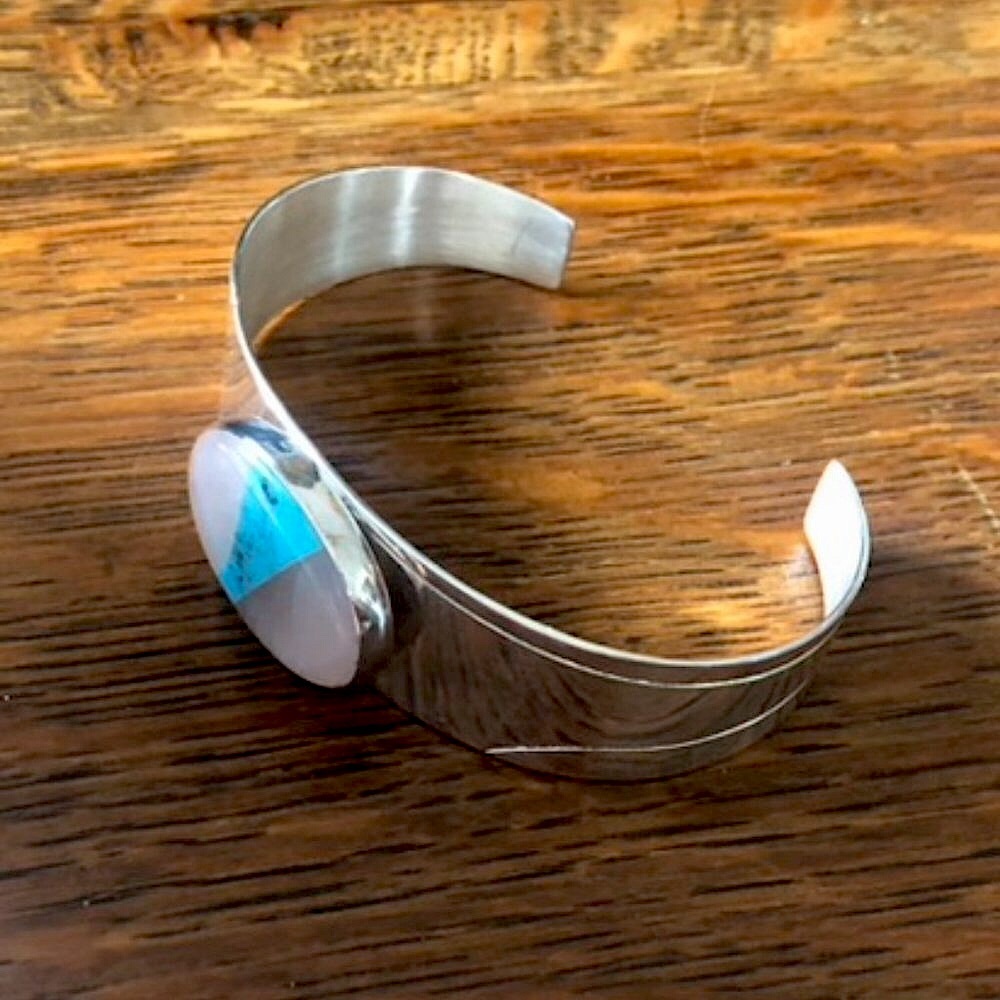 $138 Jay King Sterling Silver Estate Cuff  Marked DRT 925 China - Picture 6 of 9